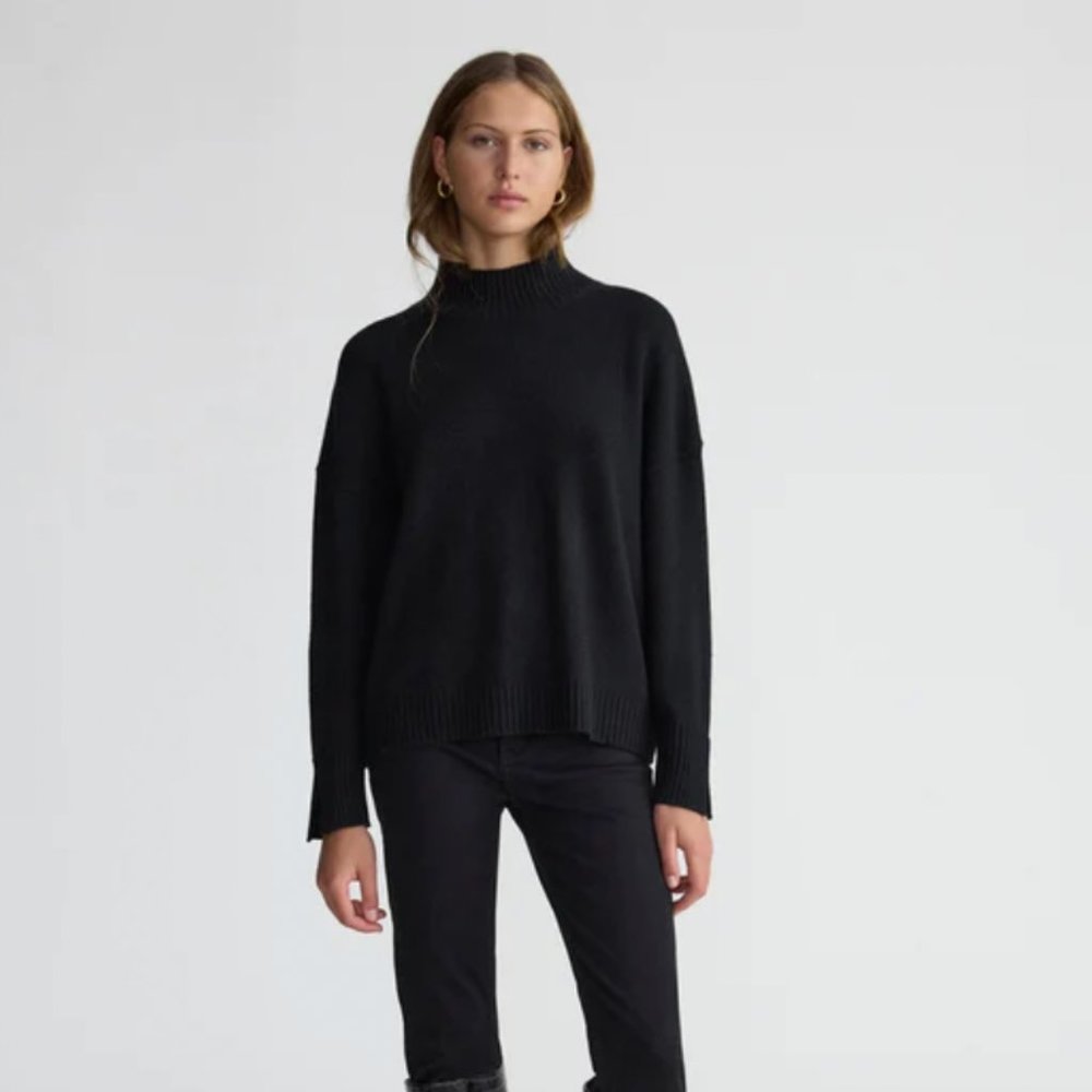 The Curated Mockneck Sweater